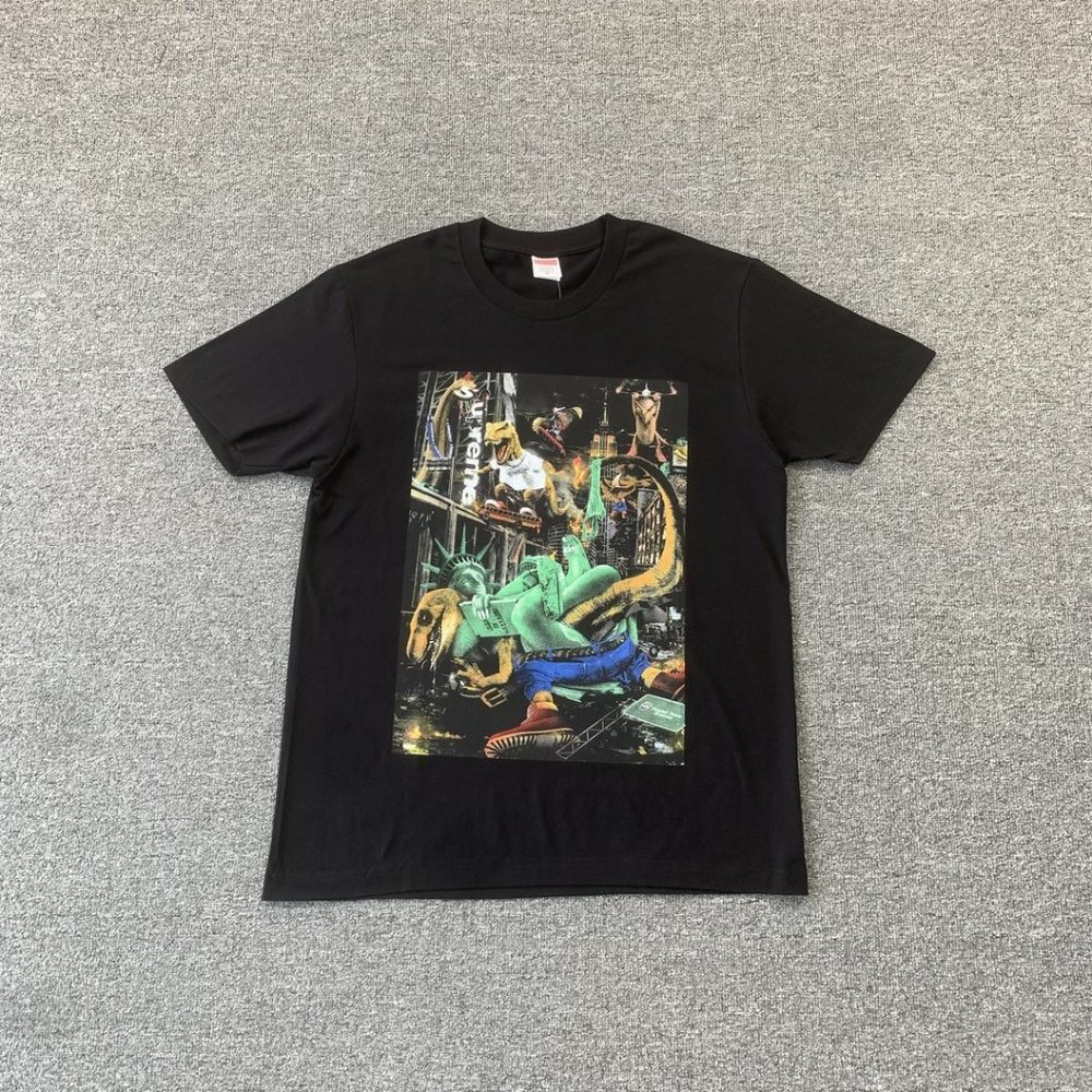 Supreme T Rex Tyrannosaurus Rex Statue Of Liberty T-shirt